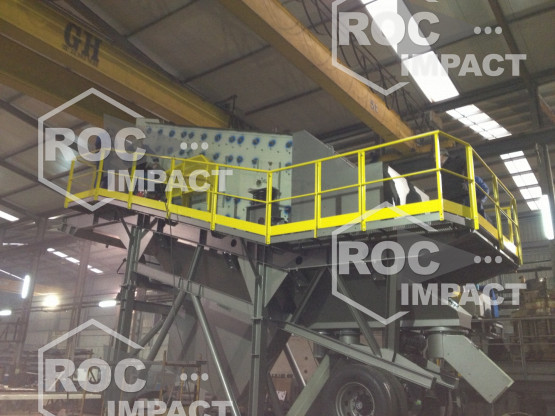 Préparation et mise en service de nos machines en Atelier ROC IMPACT FRANCE.