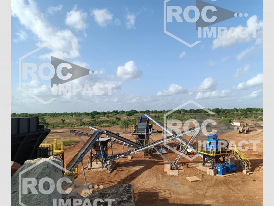 Nouvelle installation de concassage, broyage, criblage ROC IMPACT (BURKINA FASO)