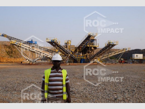 MISE EN ROUTE DE L'INSTALLATION COMPLETE AU GHANA