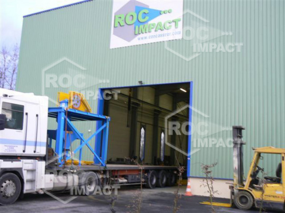 Reciclaje de embaldosado – Pequeño caudal de chancado