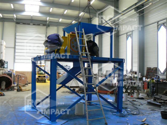 Reciclaje de embaldosado – Pequeño caudal de chancado