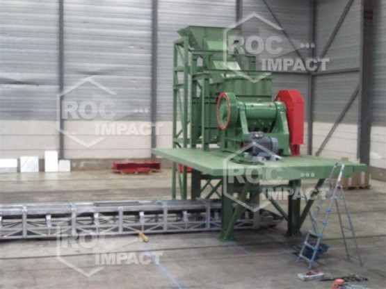 La entrega de una instalación completa de chancadore Roc Impact Francia