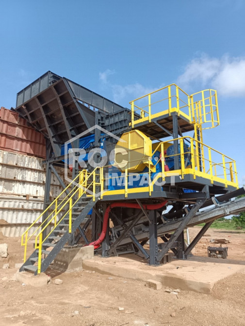 Nouvelle installation de concassage, broyage, criblage ROC IMPACT (BURKINA FASO)