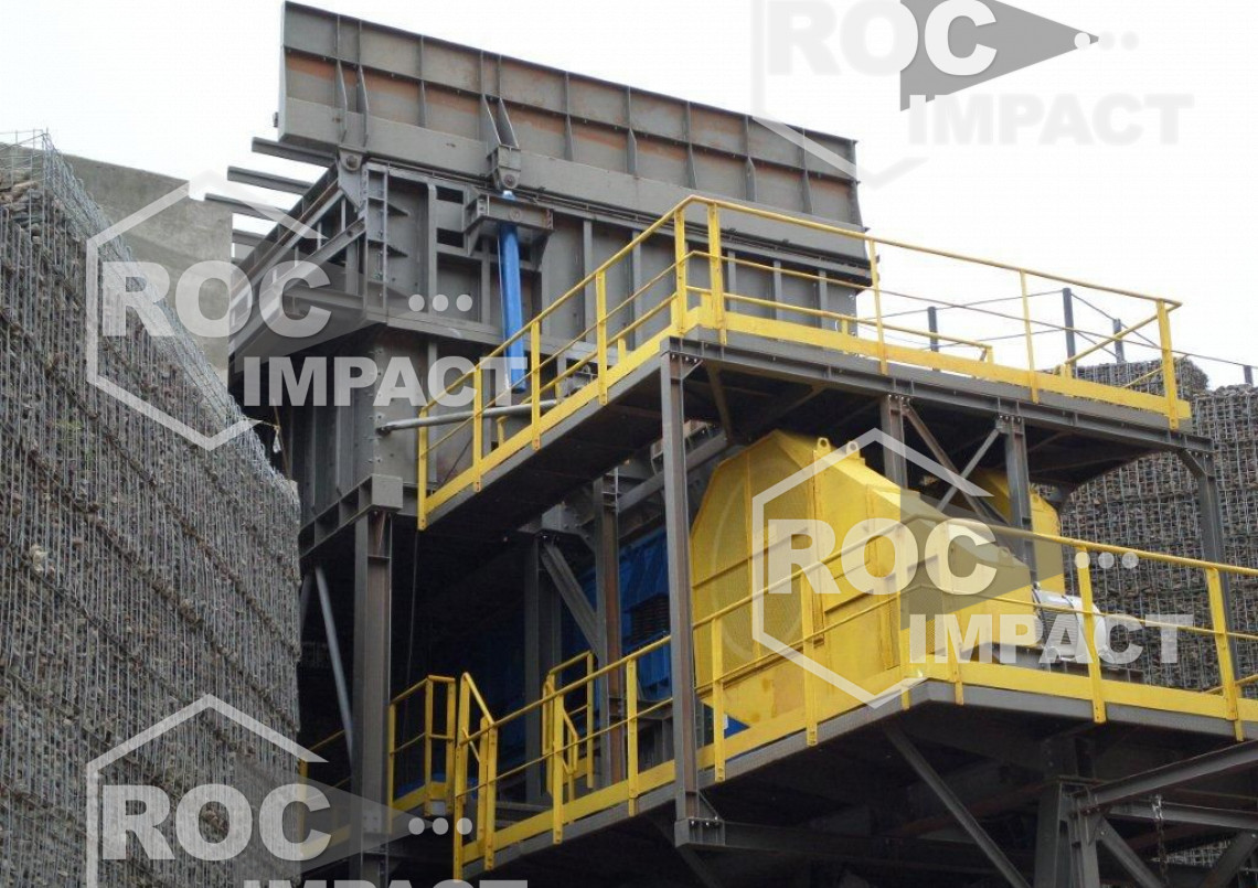 Installation de la nouvelle station de concassage au Ghana