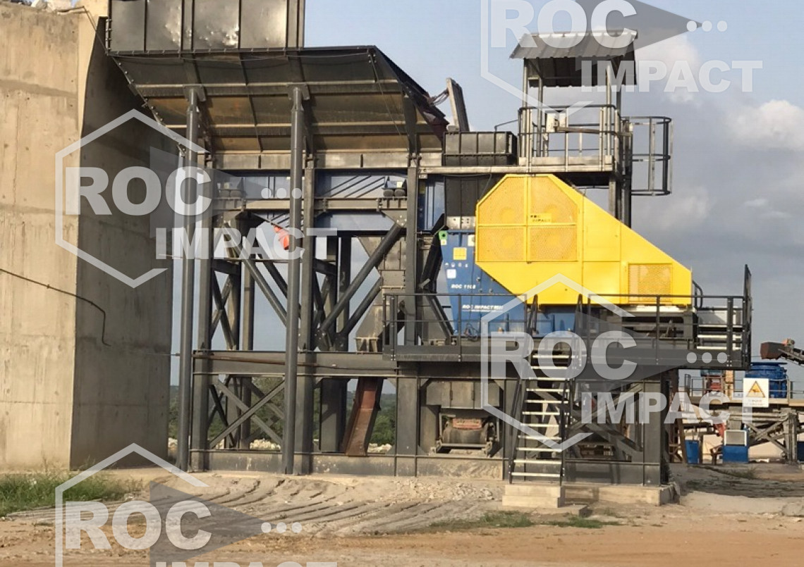 Installation de concassage 200 t/h