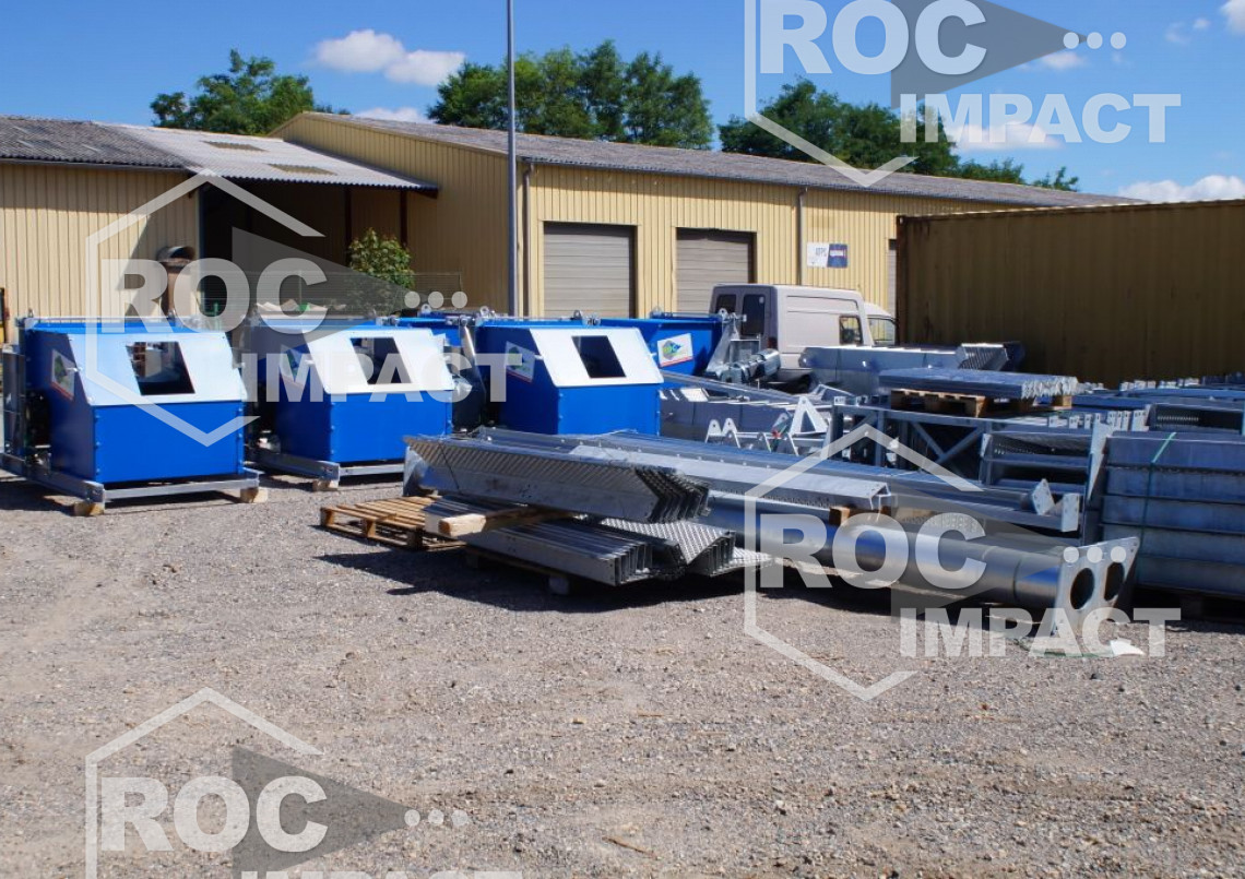 Nueva planta de trituración en la producción de una mina de Ghana.