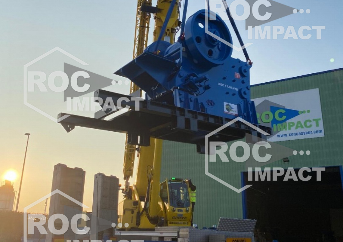 CONCASSEUR À MÂCHOIRE ROC nouvelle série HYD