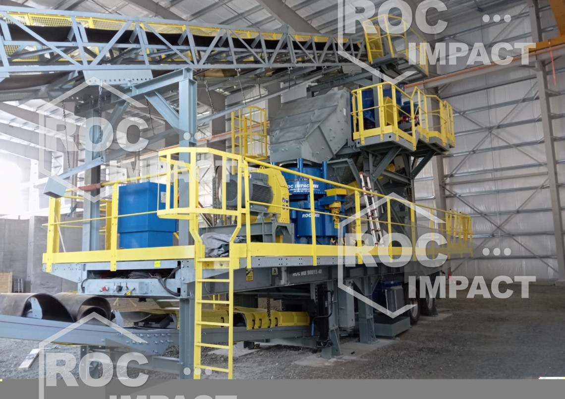 crushing and screening plant for a gold mine in Greenland