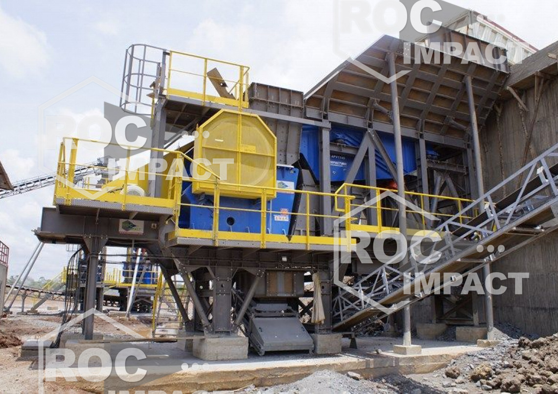 Installation complet mobile de concassage et criblage 200 t/h  (destination Togo)