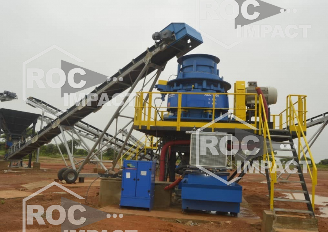 Nouvelle installation de concassage, broyage, criblage ROC IMPACT (BURKINA FASO)