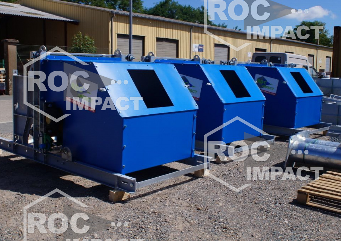 Nueva planta de trituración en la producción de una mina de Ghana.