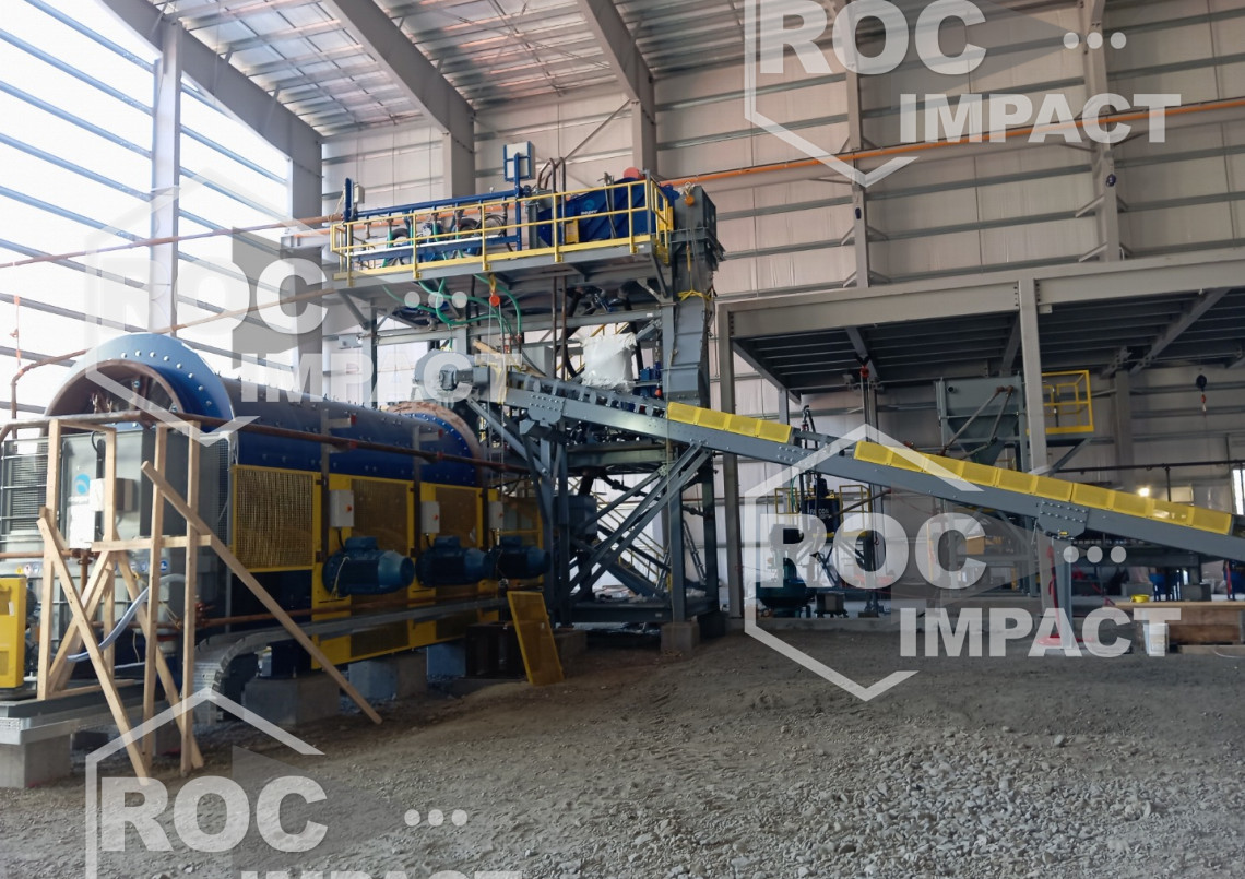 crushing and screening plant for a gold mine in Greenland