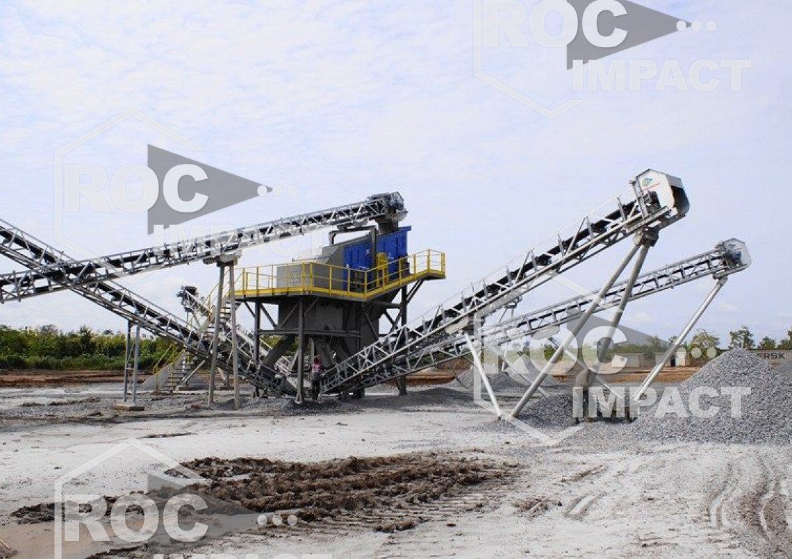 Installation complet mobile de concassage et criblage 200 t/h  (destination Togo)