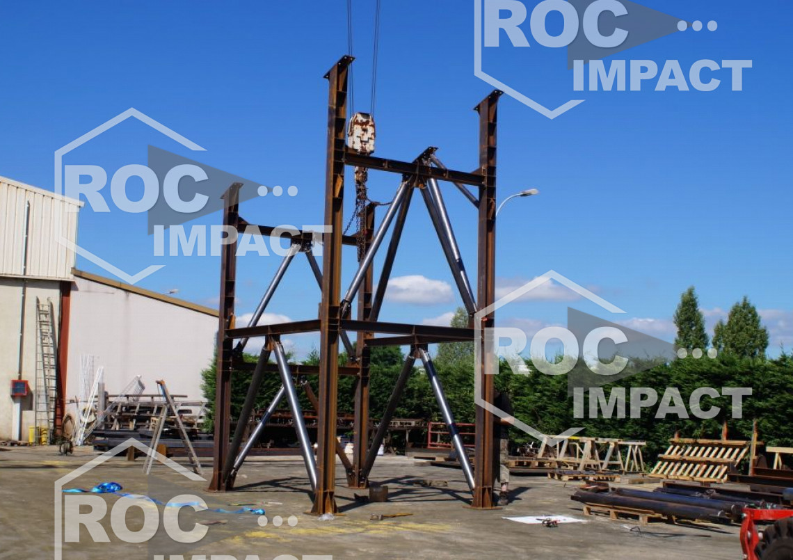 Nueva planta de trituración en la producción de una mina de Ghana.