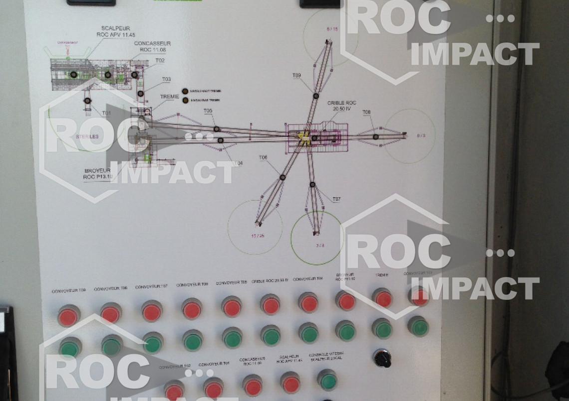 Installation complète 150 t/h en Algérie