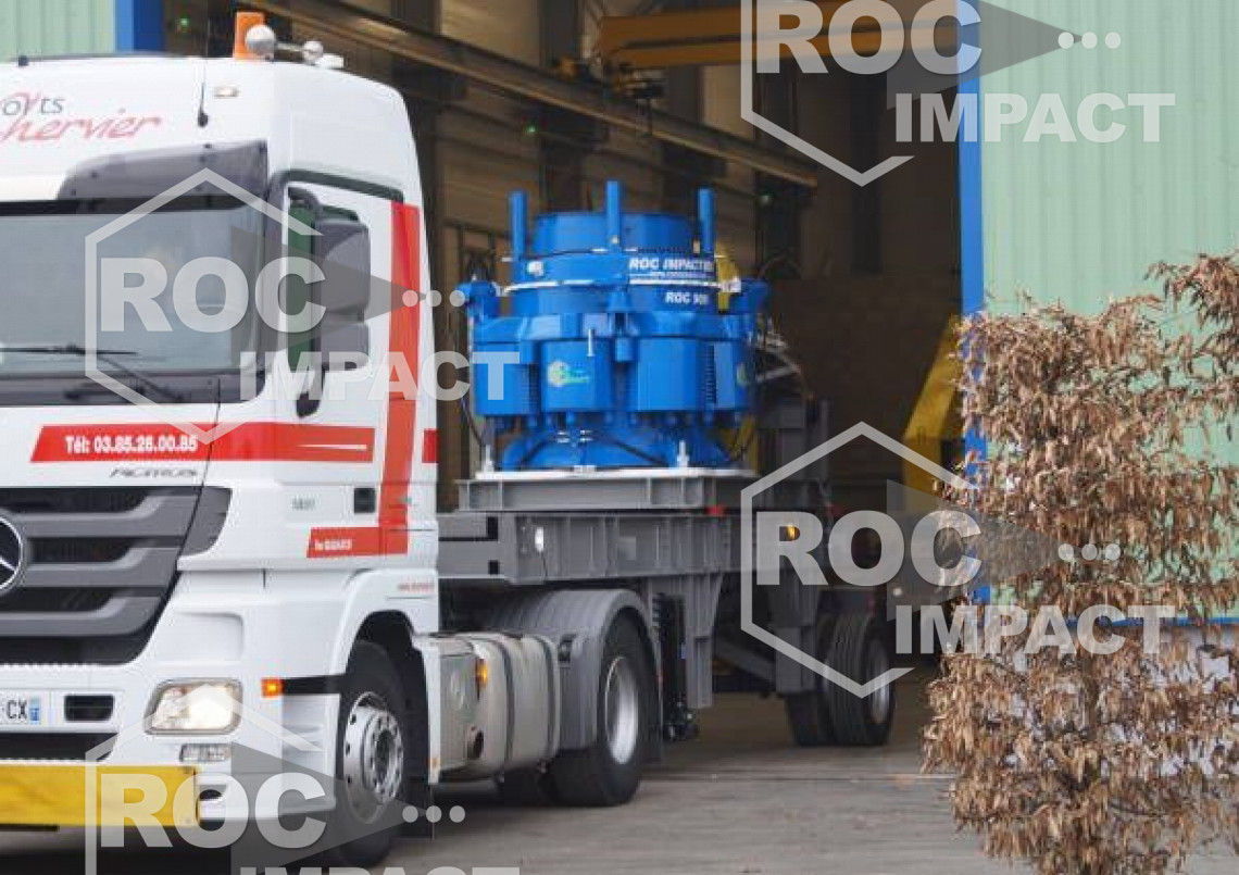 Installation complet mobile de concassage et criblage 200 t/h  (destination Togo)