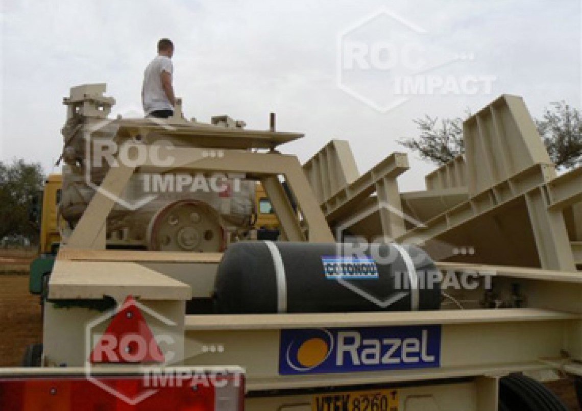 Instalación chancadora en Nigeria - Entreprise Razel