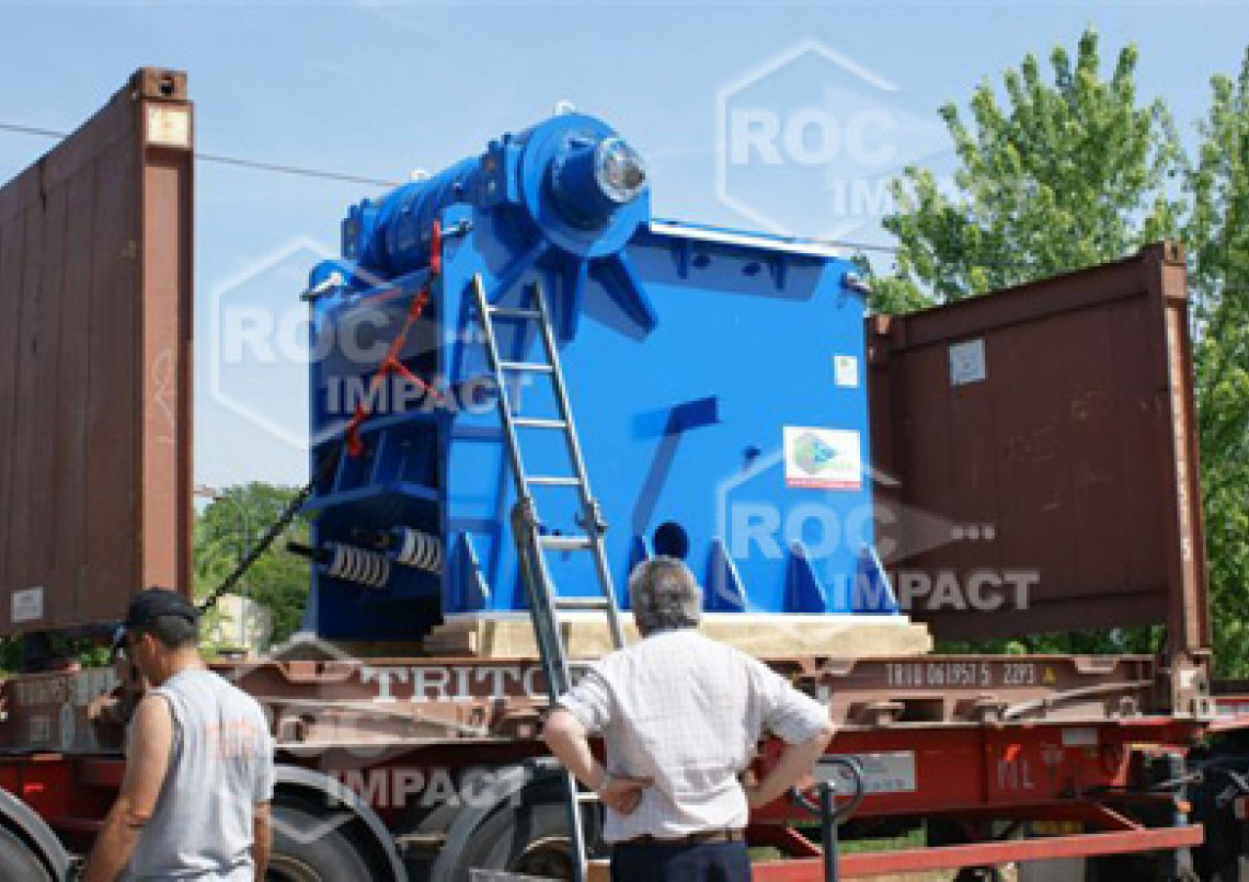 Nueva instalación de trituración y cribado para la CONAKI de Guinea