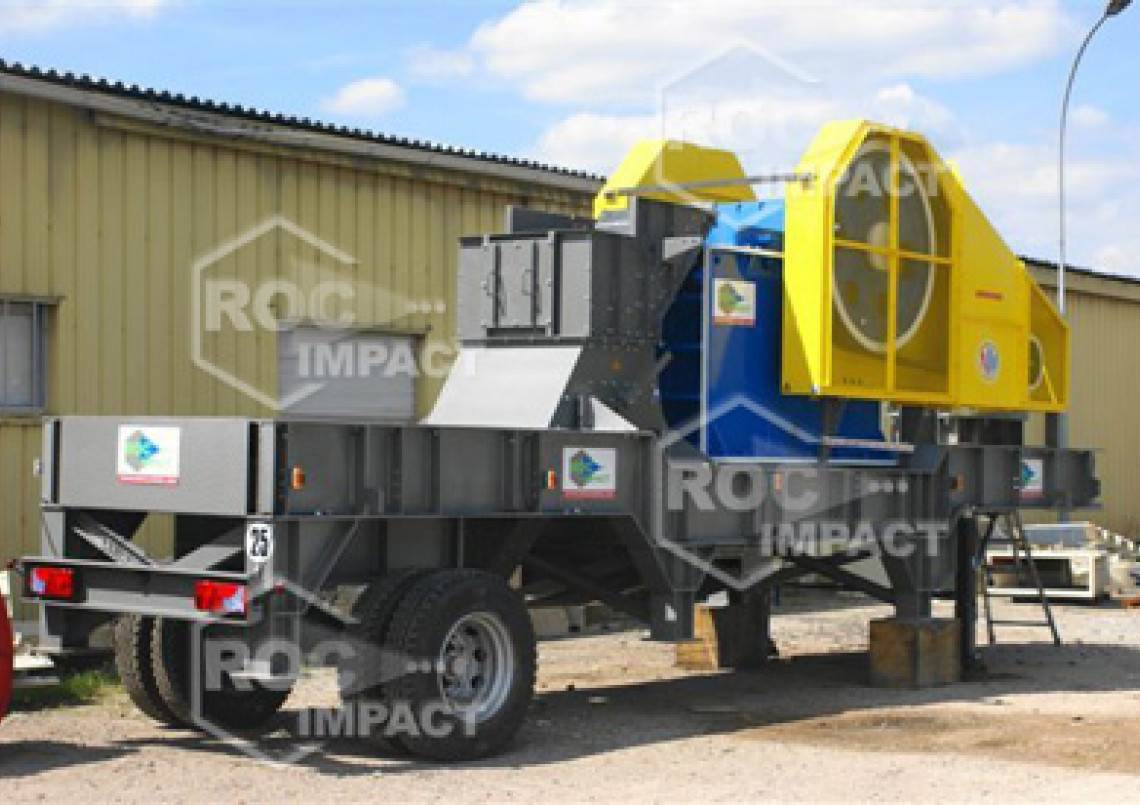 Nueva unidad de trituración R.C.A (República centra África) ROC IMPACT