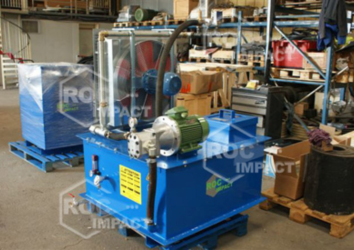 Nueva unidad de trituración R.C.A (República centra África) ROC IMPACT