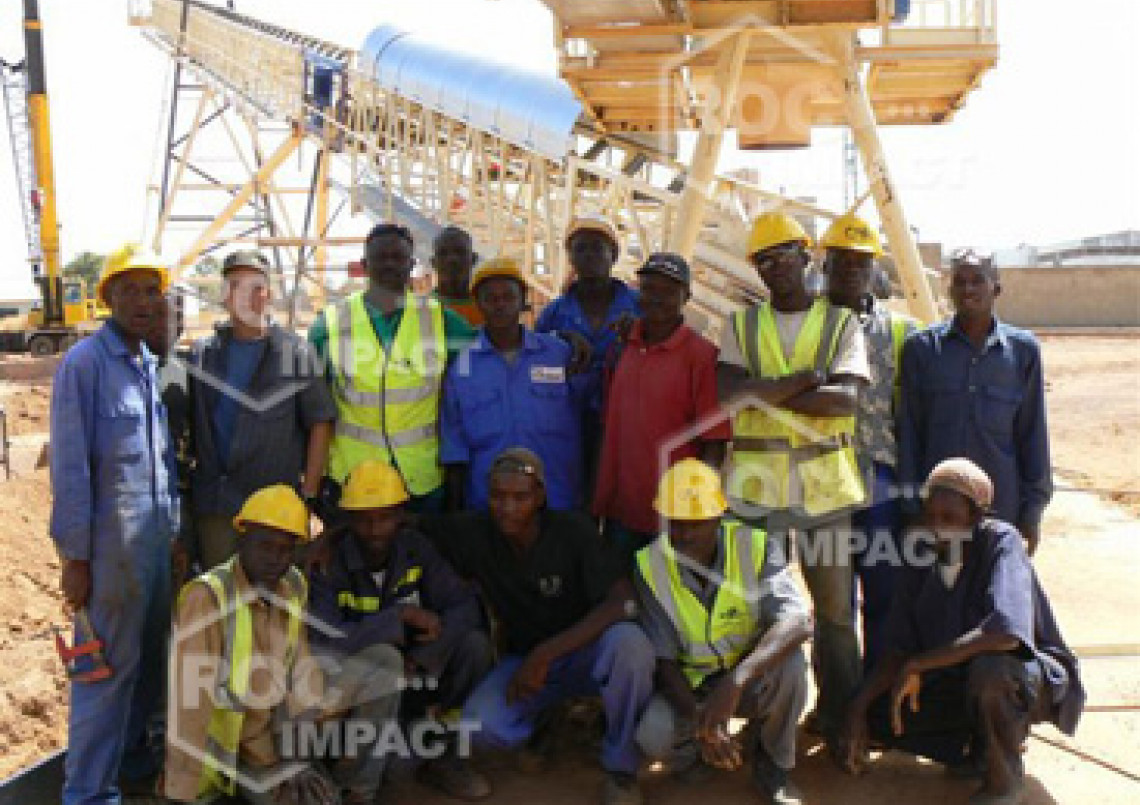 Instalación chancadora – Mina de oro en Burkina Faso SEMAFO MANA GOLD MINING