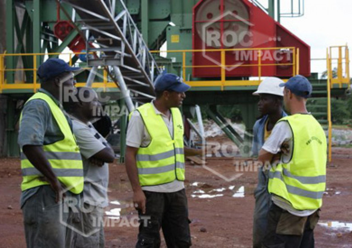 Una trituración y molienda nuevo en Burkina Faso