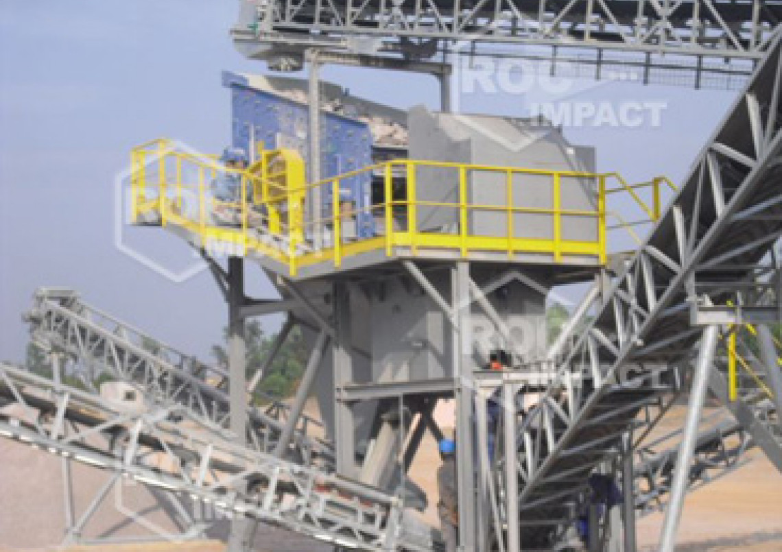 Nueva instalación de trituración y cribado para la CONAKI de Guinea