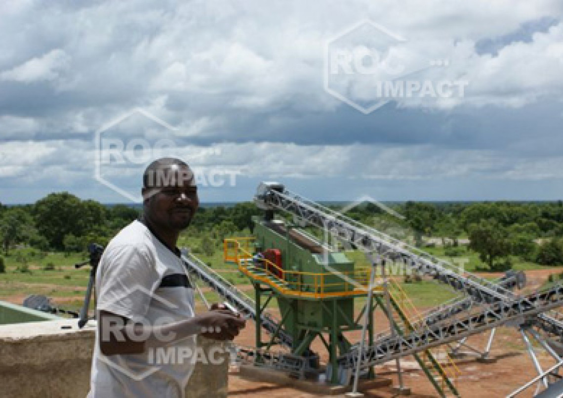 Una trituración y molienda nuevo en Burkina Faso