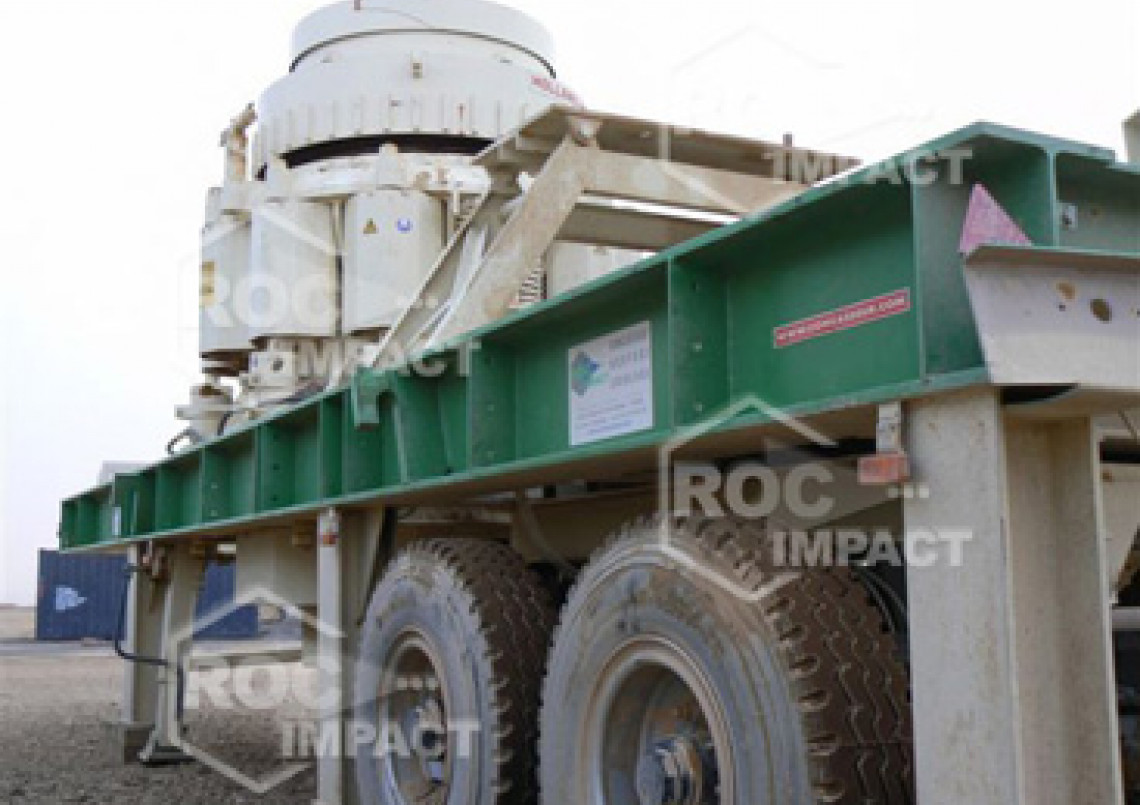 Instalación estación de chancado en mina de oro en Argelia