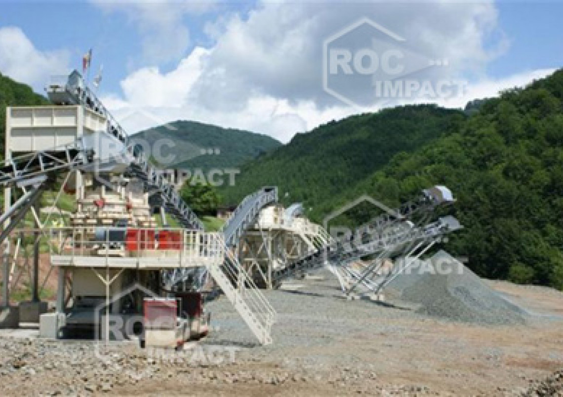 Inicio de la planta de trituración en Rumanía