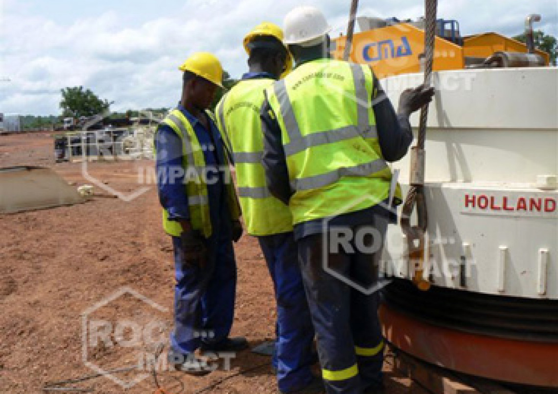 Instalación chancadora – Mina de oro en Burkina Faso SEMAFO MANA GOLD MINING