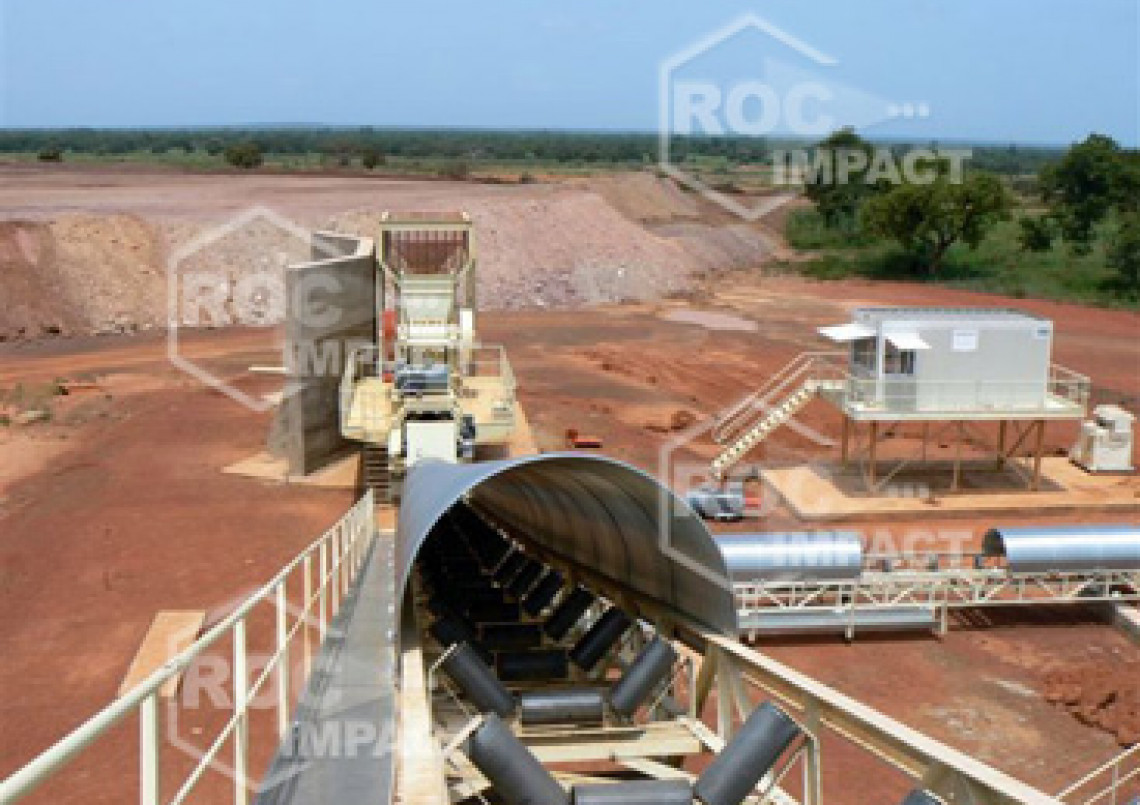 Instalación chancadora – Mina de oro en Burkina Faso SEMAFO MANA GOLD MINING