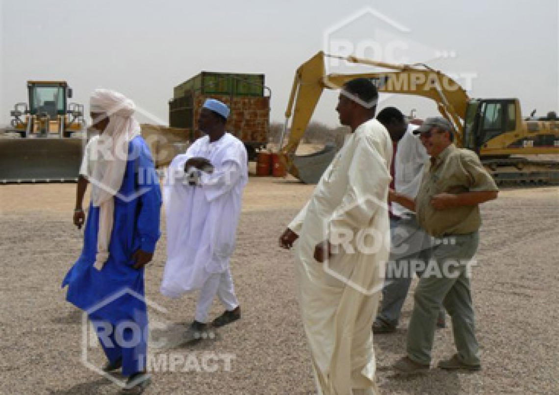 Instalación chancadora para Construcción de rutas y ciudades entre Agadez Djadjeri y Zinder