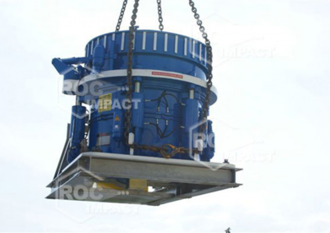 Nueva instalación de trituración y cribado para la CONAKI de Guinea