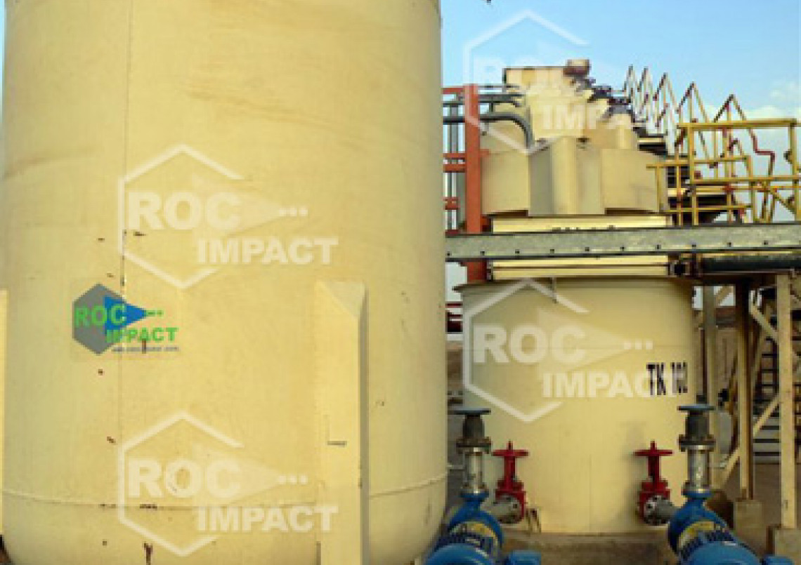 Instalación estación de chancado en mina de oro en Argelia