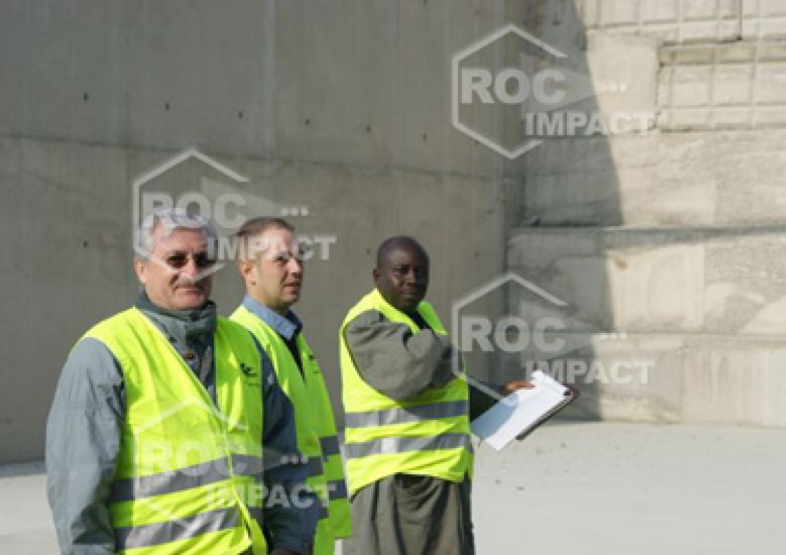 Nueva unidad de trituración R.C.A (República centra África) ROC IMPACT