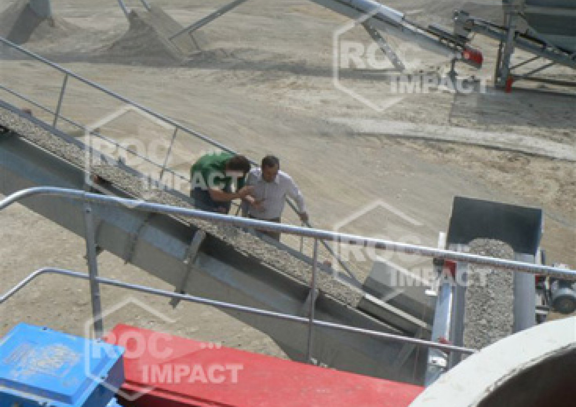 Instalación Trituradora de Conos para una Cantera