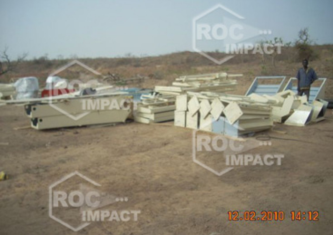 Initio nuestra instalación completa a Burkina Faso