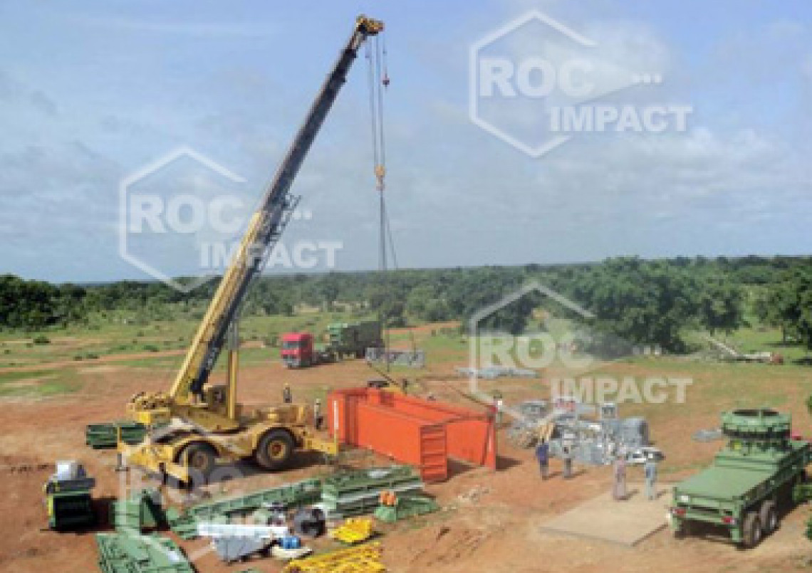 Una trituración y molienda nuevo en Burkina Faso