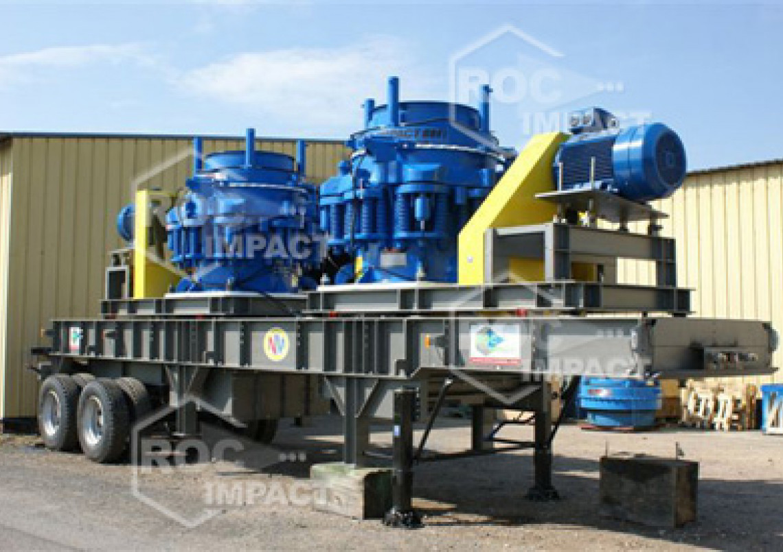 Nueva unidad de trituración R.C.A (República centra África) ROC IMPACT