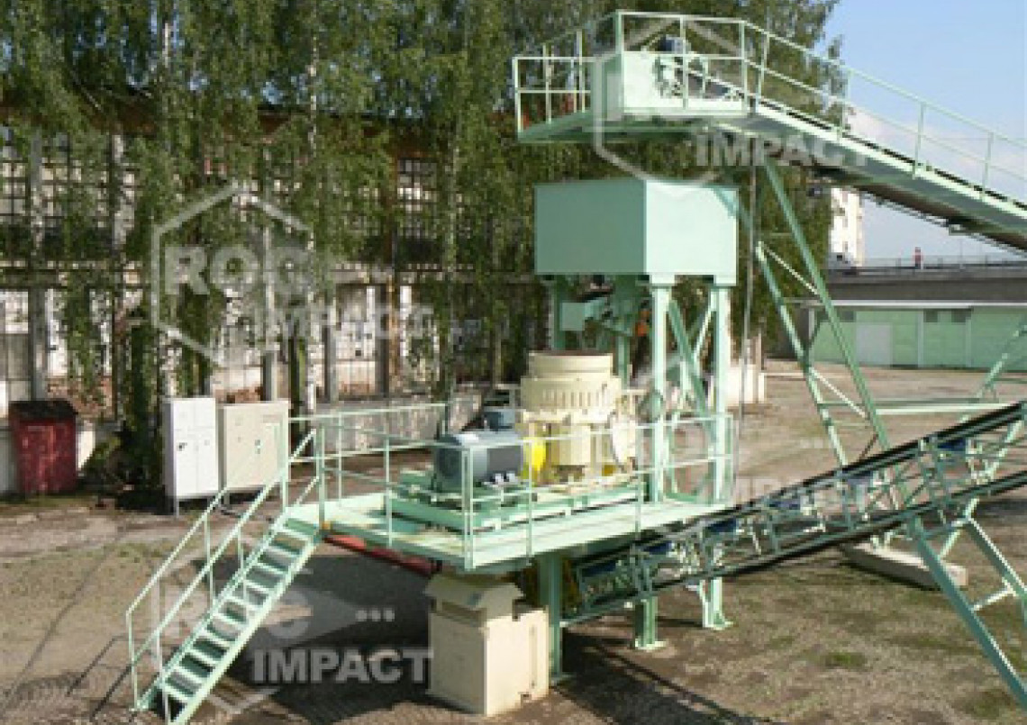 Instalación estación de chancado en Rumania