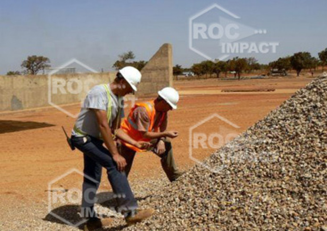 Instalación chancadora – Mina de oro en Burkina Faso SEMAFO MANA GOLD MINING
