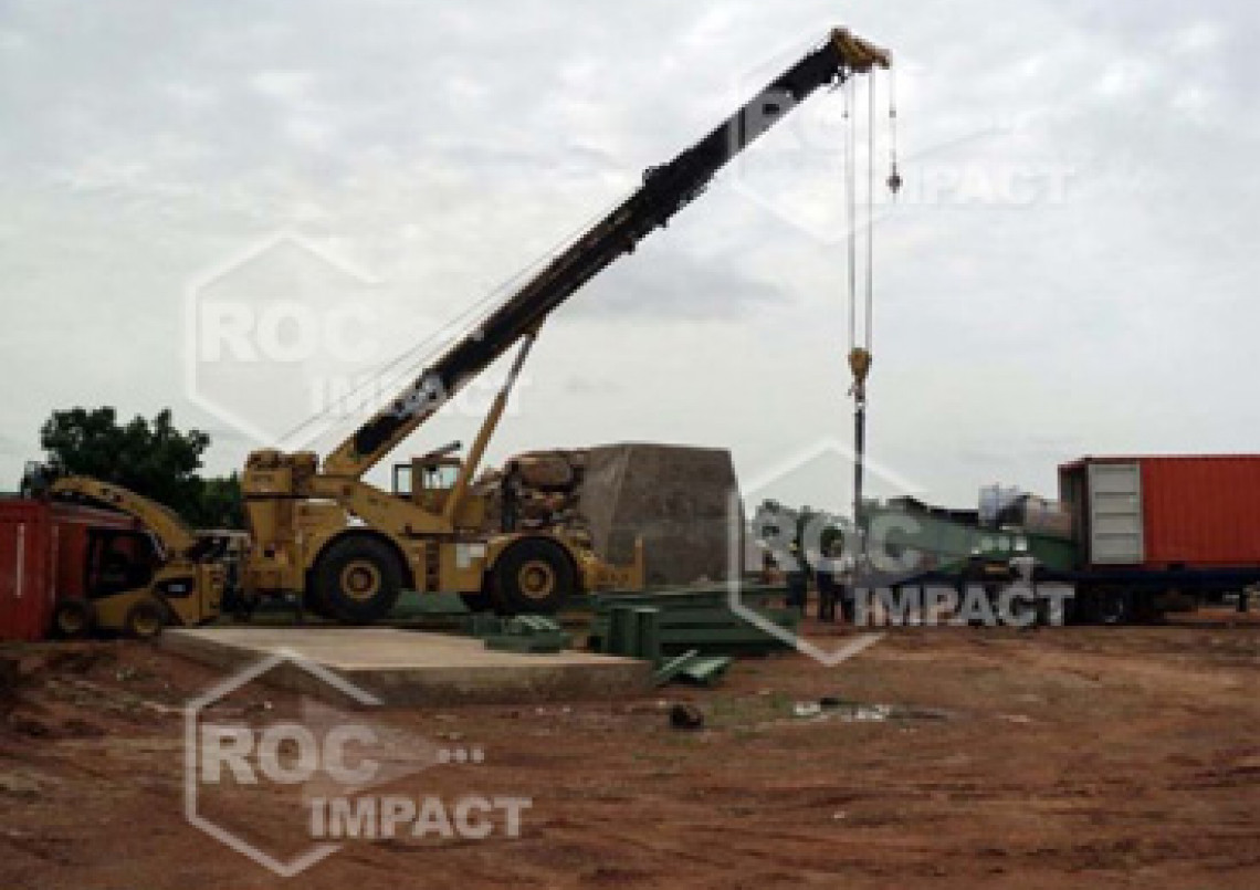 Una trituración y molienda nuevo en Burkina Faso