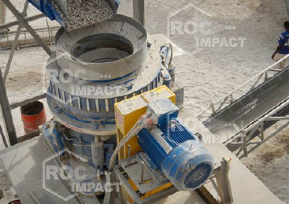 Nueva instalación de trituración y cribado para la CONAKI de Guinea