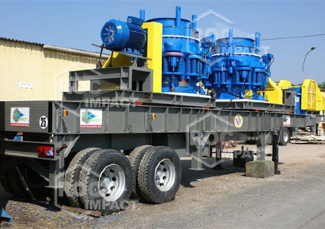 Nueva unidad de trituración R.C.A (República centra África) ROC IMPACT