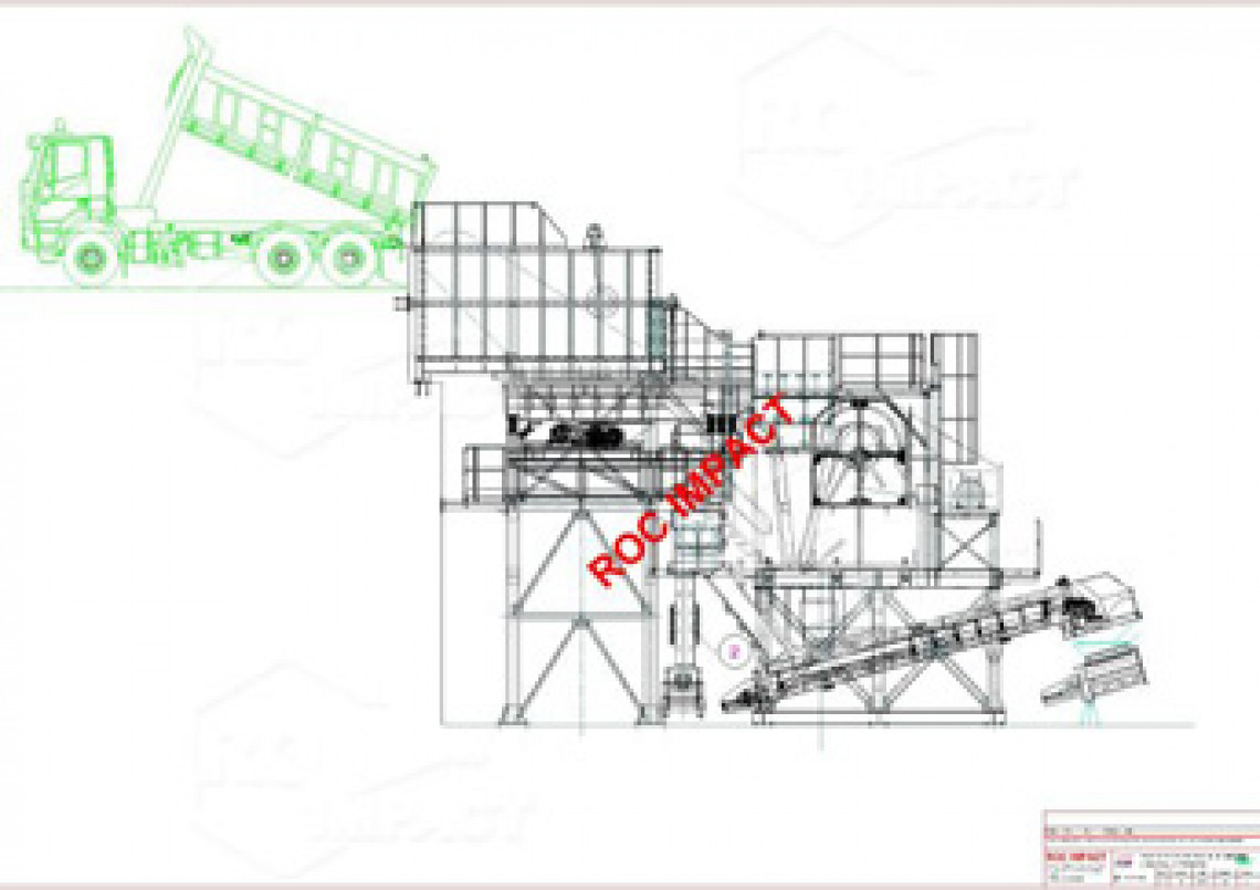 Chancadora de mandíbulas apertura: 1200 x 1000 mm