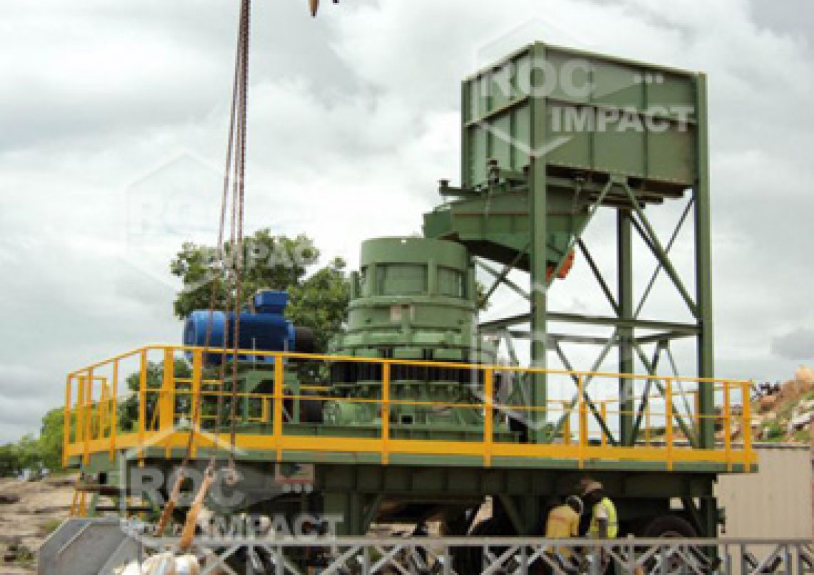 Una trituración y molienda nuevo en Burkina Faso