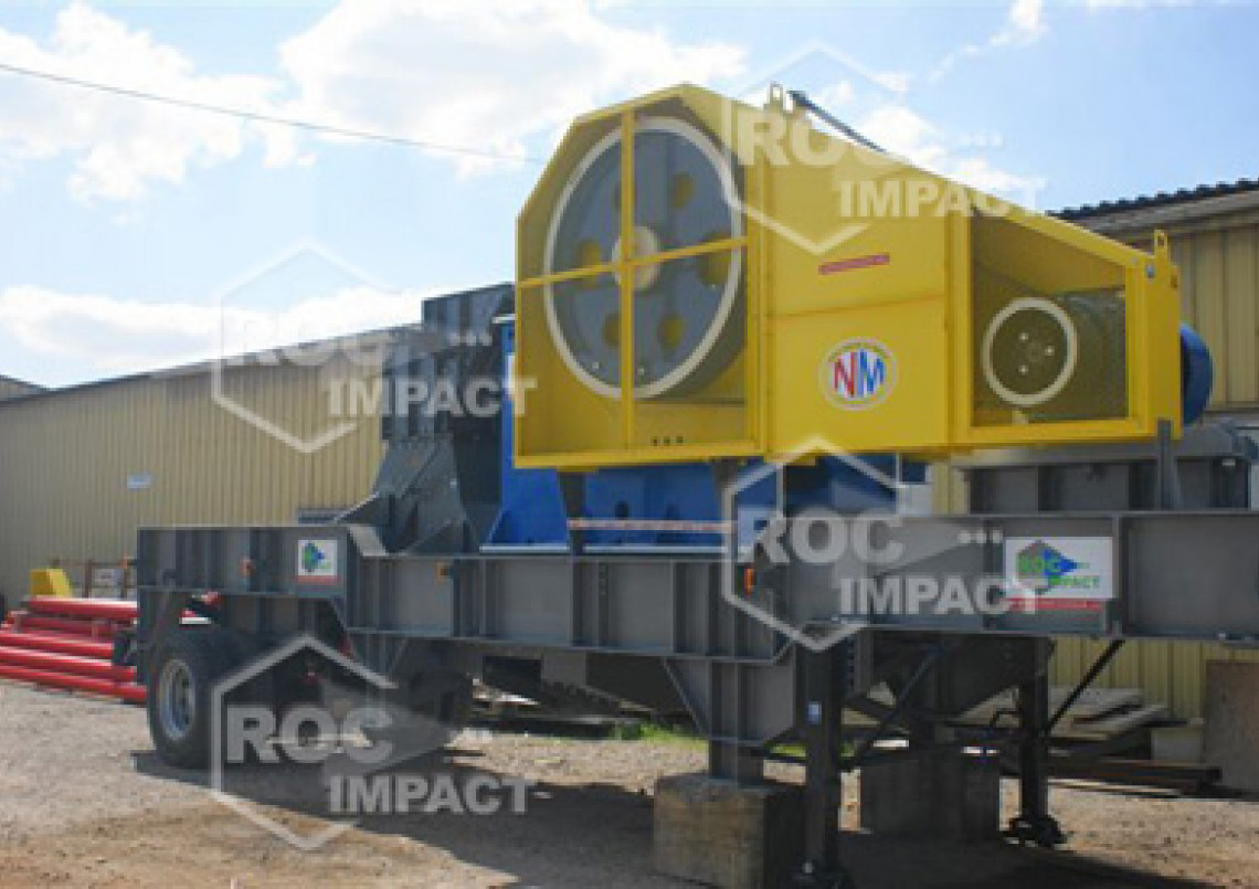 Nueva unidad de trituración R.C.A (República centra África) ROC IMPACT