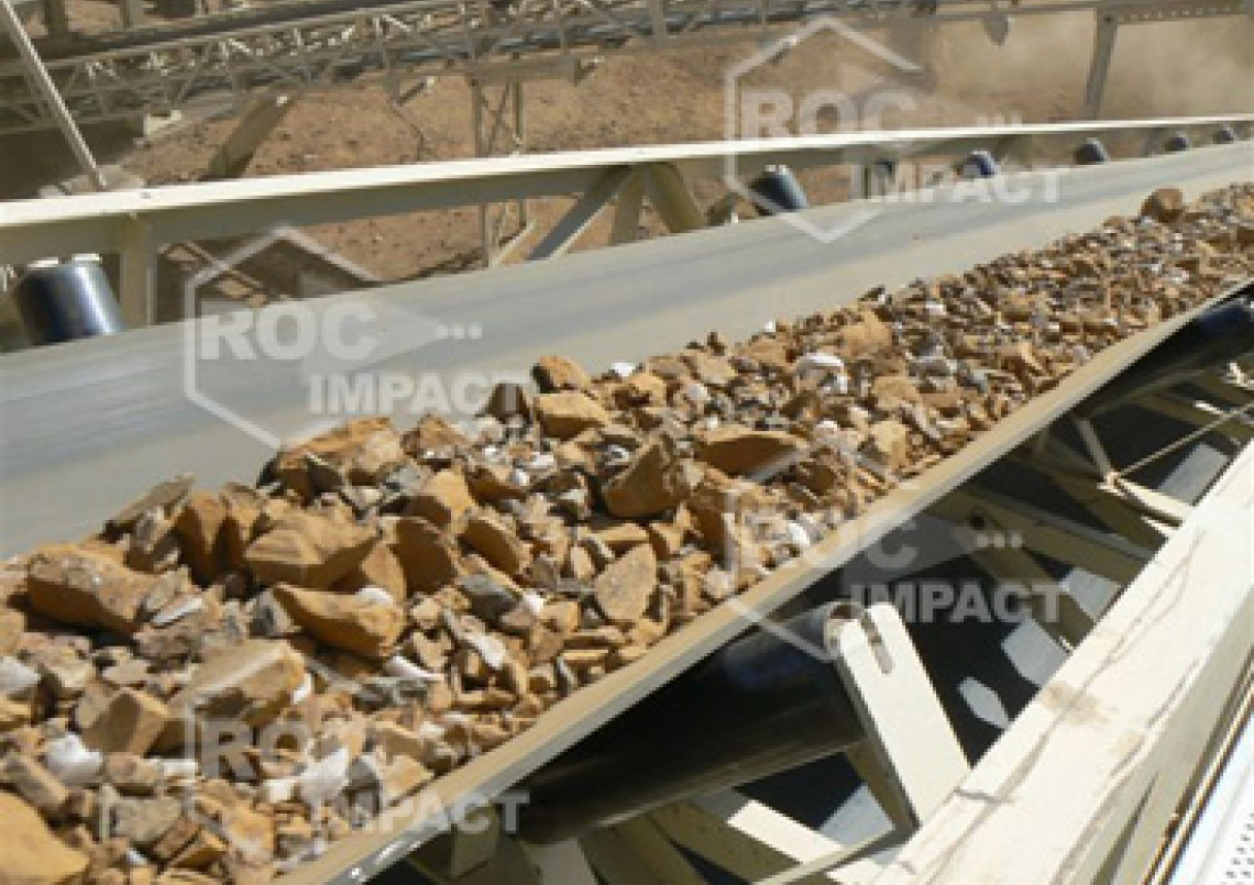 Instalación estación de chancado en mina de oro en Argelia