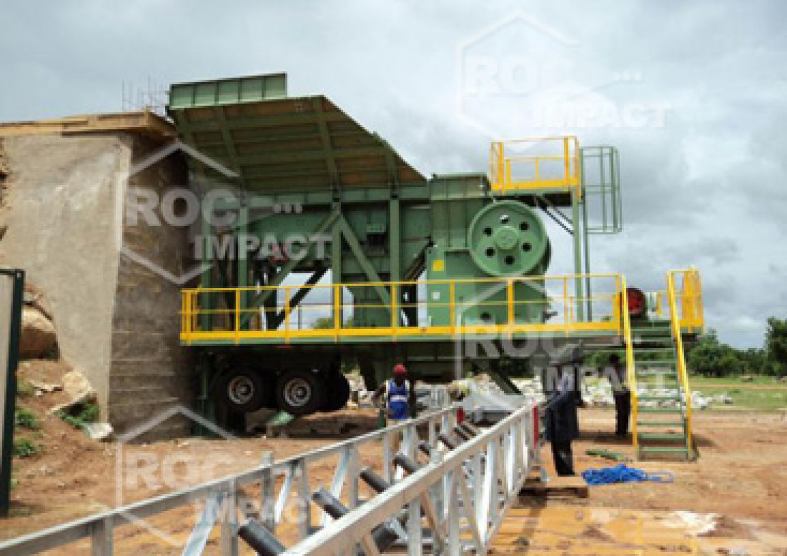 Una trituración y molienda nuevo en Burkina Faso